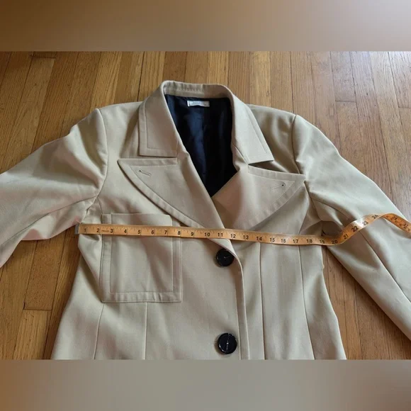 Nina Ricci Beige Blazer Style Jacket - Picture 9 of 12